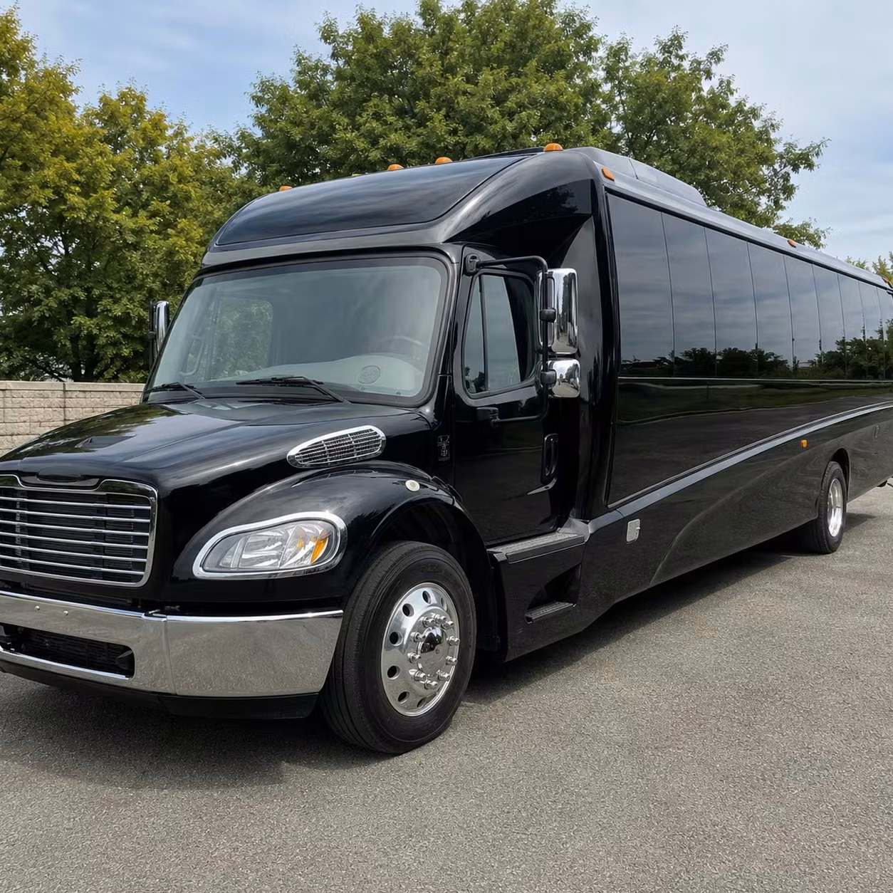bridal party minibus rentals for ceremony to reception transfers in fall river