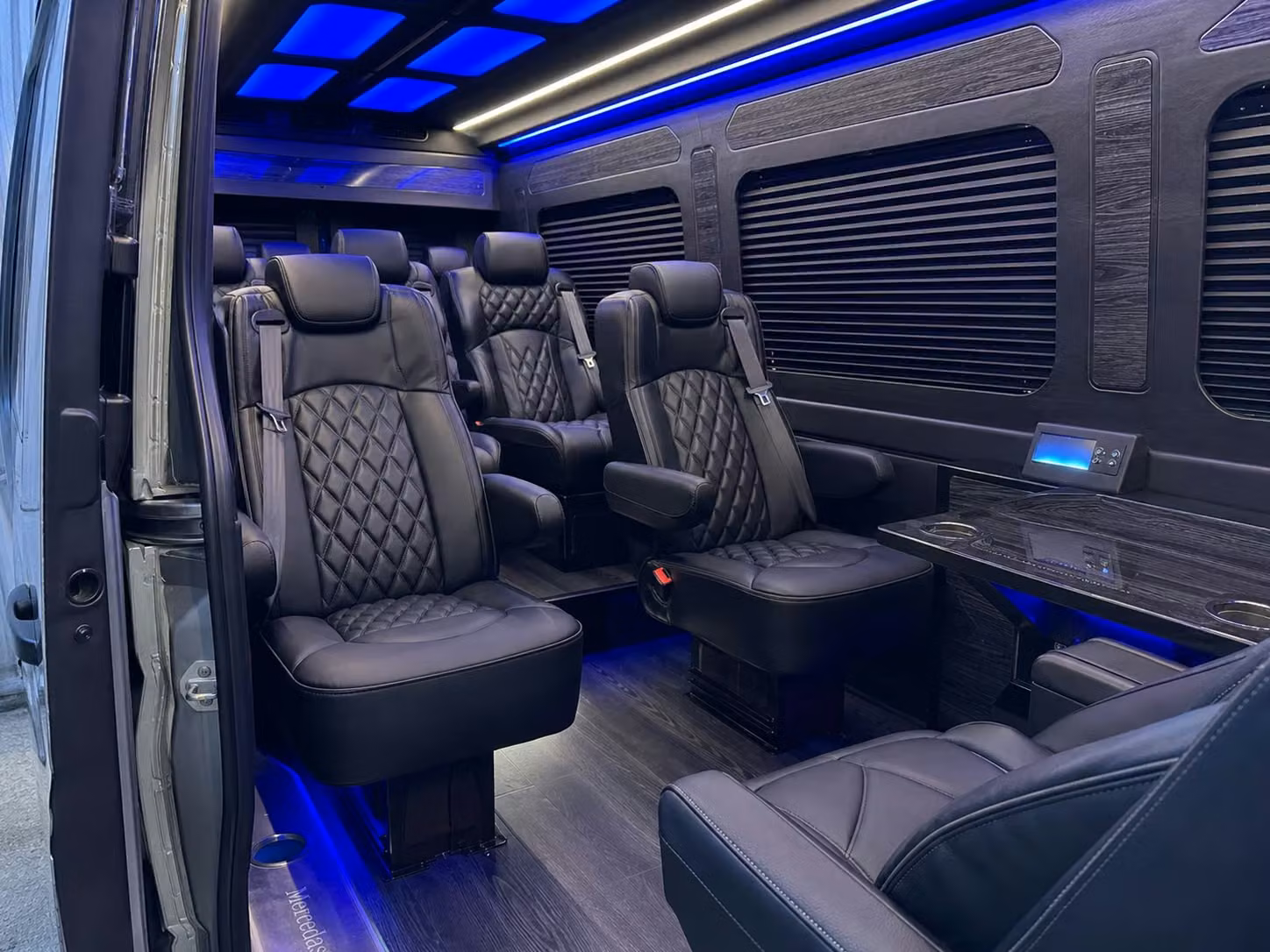 sprinter van transportation for groups and events across fall river