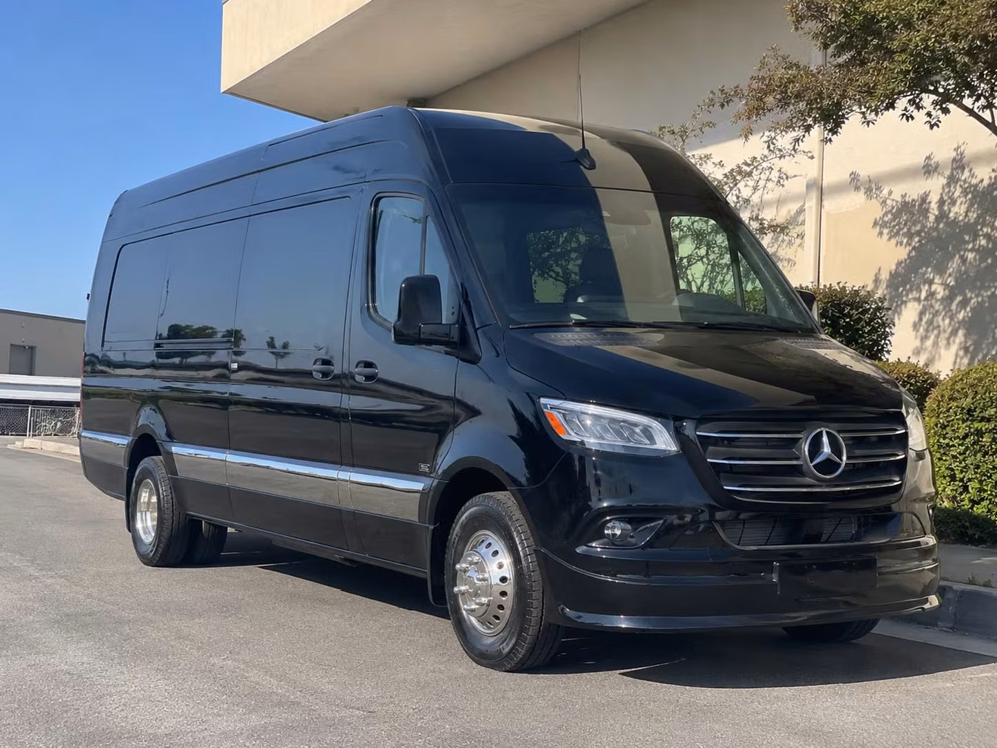 sprinter van with driver